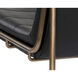 Anton Bravo Black Dining Chair, Set of 2
